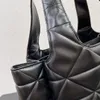 10a espelho de qualidade maxi bolsas gaby diamante lattice totes big saco designer feminino bolsas de ombro de luxurias bolsas de bolsa de couro de couro 1bg339 40cm32cm