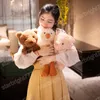 10 стилей сладкий медведь свинья альпака лиса собака плюшевые игрушки милые куклы животных, набитые мягкие для детей, девочки день рождения рождественские подарки