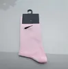 Brand Socks Men's Socks Women's Socks pure cotton 10 Color Breathable Sports Sweatwicking Socks Alphabet NK Print