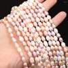 Perles de haute qualité, perles d'eau douce naturelles, couleur riz, mixte, pour la fabrication de colliers, Bracelets, bijoux cadeaux