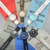 Bioceramic Planet Moon Mens Watch Full Fonction Chronograph Designer Watches Mission to Mercury 42mm Nylon Watches Horloge Quartz RE7896108