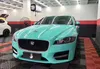 Super Glossy Miami Teal Vinyl Wrap Film Sj￤lvh￤ftande klisterm￤rke Diy Vehicle Gloss Car Wapping Roll Foil Air Release