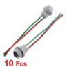 Lighting System Uxcell Car DC 12V W5W T10 194 168 Light Socket Lamp Holder Wire Harness Extension Connector Adaptor 2/10/20/30Pcs