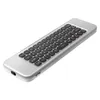 W3 2.4G sem fio mouse giroscópio IR Aprendizagem de voz Smart Voice Mini teclado para Android TV Box / for Mac OS / Linux