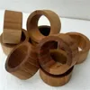 Groothandel Home Decor handgemaakte houten servet ring houten servetten ringen ambachtelijke vervaardigde bruiloften diner partijen of elke dag gebruik KD1