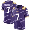 Maillots de football LSU Tigers Jersey Joe Burrow Burreaux JaMarr Chase Odell Beckham Jr. Leonard Fournette Tyrann Mathieu Patrick Peterson