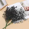Fleurs décoratives Simulation Noir Feuille D'eucalyptus Faux Fleur Plantes Artificielles Herbe Jardin Table De Mariage Décors Porche Fougères Maison Simple