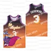 El baloncesto universitario usa camisetas de baloncesto TV The Lost World Jurassic Park Truck Carrie Bowser King Koopa Darkwing Duck