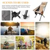 Kamp mobilya açık portatif katlanır sandalye oxford kumaş kamp balıkçılık barbekü seyahat ay uzanan piknik plajı ultralight sandalye;