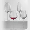 Şarap Gözlükleri Işık ve Gölge Sanat Kristal Kupası Optik Prizma Serisi Parti Drink Wineglass Düğün Şampanya Sherry Bordeaux Toptan