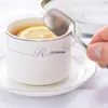 Zestawy naczyń obiadowych 24PC/zestaw 304 Zestaw sztućców ze stali nierdzewnej Golden Kitchen Strewa Spoon