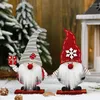 Christmas Decorations Navidad 2022 Year Snow Wood Decoration Home Tree Pendant Party Gift