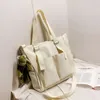 여성 가방 쇼핑객 간단한 패션 지퍼 핸드백 어깨 방수 대용량 토트 백 2022 여성 크로스 바디 쇼핑