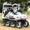 Ice Skates Professional Inline Speed Shoes Hockey Roller Sneakers s Women Men For Adults Skating L221014