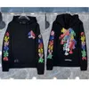 Hommes Luxe Coeur Classique Vestes Sweatshirts Mode Chromes Designer Sweats à capuche Ch Zipper Pull à capuche Cross Pull Sanskrit Sweat à capuche Leix96HHA96HHA