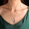 Choker Gold Dog Animal Pendant Necklaces 2022 Fashion Vintage Chain Crystal Necklace For Women Charm Femme Party Jewelry Gift