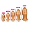 Компания красоты Жидкий силиконовый мягкий огромный анальный штекер BDSM Toy Sexy Toys для взрослых игр Big Butt Dilator Dilator Vaginal Balls
