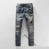 Herenbroek heren designer jeans verontrust