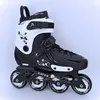 Sapatos de patins de gelo tecido malha de tecido thermo plástico de borracha 2 em 1 roller garotos meninos garotas de ginástica ao ar livre patines l221014