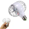E27 B22 6W Efekty LED podwójna głowica RGB LED Magic Crystal Ball Light