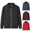 jacketMen Parkas 2022 automne hiver décontracté rembourré coton épais chaud manteaux mode hommes lâche fermeture éclair Parka Bomber veste hommes vêtements