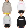 Barn Hoodie Sweatshirts Pojkar Flickor Luvtröjor Lösa Mode Bokstäver Tryckt Streetwear Hiphop Pullover Toppar Barn Casual Sweatshirt Babykläder Multi Styles