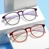 Lunettes de soleil Cadres Transparent Grand Cadre Anti-lumière bleue Lunettes Plat Miroir Plaine Lecture Femmes Hommes Ordinateur Lire Goggle