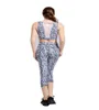 2018 Nuovo geometria oscura di stampa da yoga pantaloni top donne donne sport yoga set sport abbigliamento per palestra abiti da palestra ladies drop shippi9965008