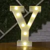 Nachtlichten Decoratie Alfabet Letter LED Lumineuze nummer Lamp Batterij Licht Party Baby slaapkamer Bruiloft Kerstmis Decor