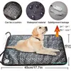 Couverture électrique pour animaux de compagnie lits coussin chauffant pour chien chat chiot Protection contre la mise hors tension tapis électrique chaud pour animaux de compagnie résistant aux morsures 2022