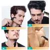 VGR -Rasierer wasserdichte Haar -Rasiermaschine Professioneller Rasierer wiederaufladbarer Bart Trimmer Elektrischer tragbarer Rasierer für Männer