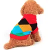 Hundkl￤dtecknad tryckt varma tr￶jor Casual Pet Clothing Jacket P￤lsbad Outwear Costume Valp Leveranser F￤rg Random SML