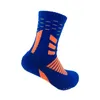 Chaussettes de sport antidérapantes pour hommes, bas de Compression, pour basket-ball, hauteur des genoux, course à pied, cyclisme d'hiver