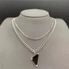 Personalized Pendants Necklaces Bohemian Jewellry Luxury Brand Designer Jewelry Couple Pendant Jewellery Christmas Gifts Silver Color Chains Necklace For Women