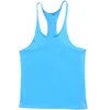 Heren tanktops mannen korte crop top witte zomerstijl mouwloze fitness vest tube