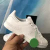 Leisure sports shoes white green pink lush red metal silver fashion coach outdoor men's and women's clothing Stan Smith