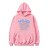 Designer Pullover Sp5der Young Thug 555555 Angel Hoodies Bubble Hair Letter 555 Print Men's And Women's Couple's Sweater Hooded