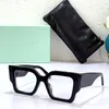Женщины солнцезащитные очки мужчины лето OW1003ES защита UV400 Винтажные экранированные линзы квадратные интегральные полные матовые рамки модные очки случайная коробка
