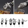 Bar Tools Animal Head Wine Pourer Spout Bottle Stopper For Deer Drop Delivery 2022 Smtat