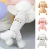 Appareils pour chiens adorables belles combinaisons épaissies pour animaux de compagnie tenue vêtements de texture douce