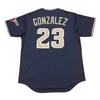 Proword C202 Men 3 Khalil Greene 23 Adrian Gonzalez 44 Jake Peavy 2004 Baseball Jersey