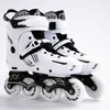 Ice Skates Inline Professional Slalom Adult Shoes Sliding Free Skate Patins Storlek 35-46 Bra som sneakers hjul L221014