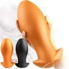 Skönhetsartiklar mjuk flytande silikon enorm anal plug the anus vaginal expansion dildo stor rumpa prostata massage bdsm gameplay vuxen sexig leksaker gay