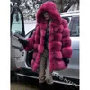 Женский мех мех Wepbel Sale Sale Winter Faux Jackets Женщины с длинным рукав