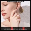 Cluster Rings Enfashion Curve Crystal Opening Ring Gold Color Winding Shape For Women Accessories Finger Fashion Jewelry Gifts R194010