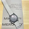Bioceramic Mens Planet Moon Uhren Quarz Vollfunktion Chronograph Uhr Mission für Mercury 42mm Leder Luxus Paar Joint Name Armbanduhr