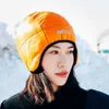 Beanies RIMIX Unisex Warm Down Trapper Hat with Ear Flaps Beanie Caps For Skiing Climbing Hiking Snowboarding Hunting Winter Sport T221022