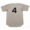 Proword C202 Men 1 Billy Martin 4 Lou Gehrig 3 Babe Ruth 5 Joe DiMaggio 1983 Home Baseball Jersey