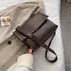 Akşam çantaları moda kadınlar için basit crossbody 2022 Qulaity pu deri omuz messenger bayan seyahat el çantaları ve cüzdanlar #35