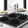 Table Mats 6 Pcs Electric Induction Hob Protector Mat Anti-Slip Silicone Cooktop Scratch Cover Heat Insulated